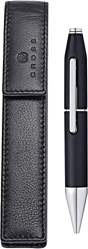 Bolígrafo Rollerball Cross x Series con estuche de cuero negro miniatura 4