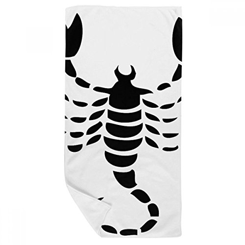 Serviette de bain Scorpion DIYthinker 35x70cm multicolore douce - 2