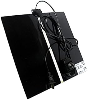 Hofumix Reptile Heating Pad 110V US Plug Pet Mat Heating Pad Reptile Tank Warmer with Temperature Controller (20W)