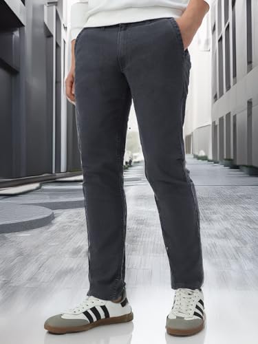 Image of Neostreak Men's Slim Fit Mid Rise Jeans Stretchable