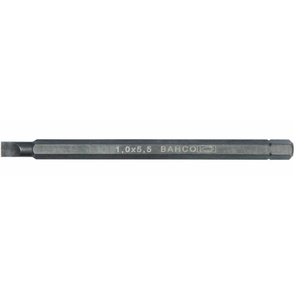 Bahco 8242-2P Hexagonal Blades for Slotted Head Screws Grey, 1/4-Inch, 100/1 mm, Set of 2 Piece