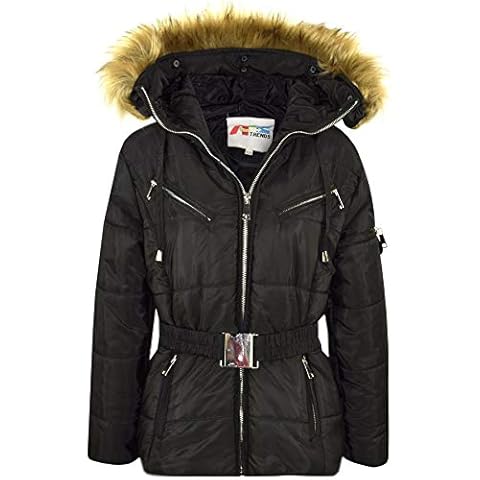 A2Z 4 Kids Stylish Puffer Jacket with Detachable Fur Cover