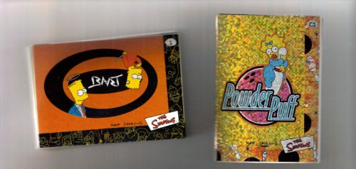 The Simpsons TV Collectible 72 Trading Card Set Plus 12 Card Bonus