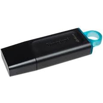 Kingston DataTraveler Exodia DTX/64 GB USB Stick 3.2 Gen 1 with Protective Cap and Key Ring in Multiple Colours 64 GB Pack of 1