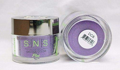 SNS Nail Dip Powder, Gelous Color Dipping Powder - Valedictorian (Purple/Violet, Glitter) - Long-Lasting Dip Nail Color Lasts 14 Days - Low-odor & No UV Lamp Required - 1 oz