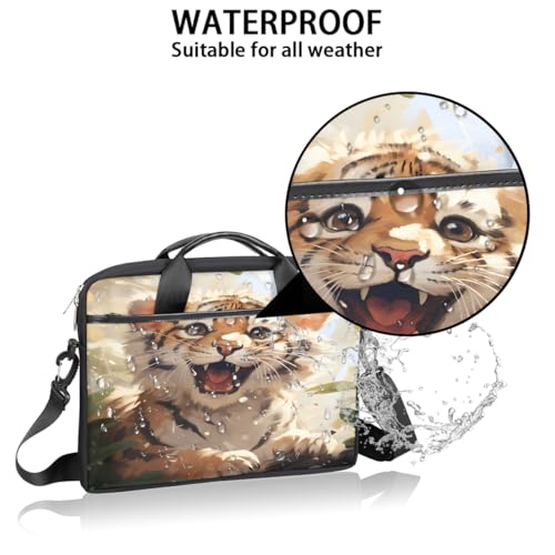 Bolso para laptop de 15 pulgadas Lovely Tiger miniatura 3