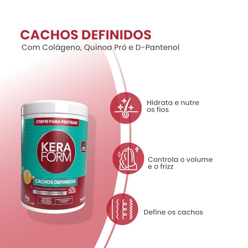 KERAFORM Cachos Definidos Combing Comb 1kg