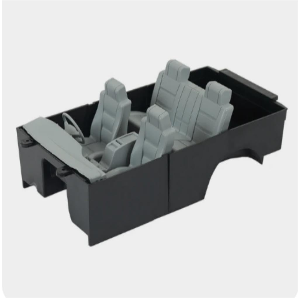 1pcs Plastic RC Car Shell Interior Decoration For LC80 1/10 Crawler Decor RC Car Accessories Replacement Parts RC Upgrade Part