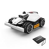 MAMMOTION LUBA mini 2 AWD 1500 Mähroboter ohne Begrenzungskabel mit Mini Garage, Empf.1500 m², 360° LiDAR & Dual-Kamera KI Vision, Auto Höhenanpassung, 80% Steigung, DropMow, Auto-Mehrzonen-Kartierung