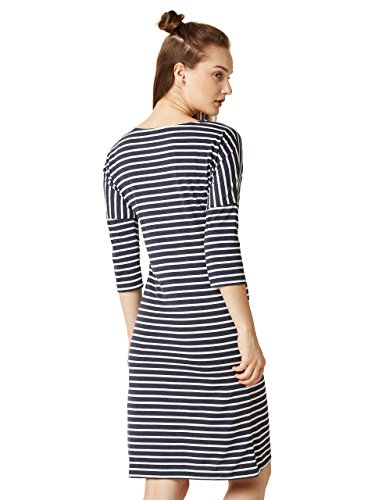 Image of Miss Chase Women's Striped Cotton Shift Dress