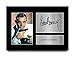 HWC Trading Sean Connery A4 Sin Marco Regalo De Visualización De Fotos De Impresión De Imagen Impresa Autógrafo Firmado por James Bond Los Aficionados Al Cine