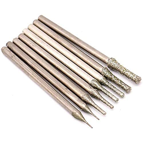 Boxonly Drill Bits 1.4mm Emery Drilling Needle Glass Tile Jewellery Hole Saw Drill Bit Emerald Carving Tools - Image 3
