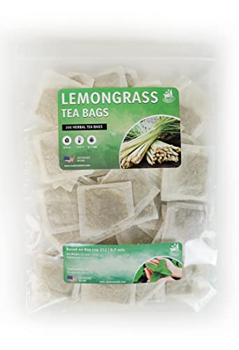 Lemongrass, Peppermint, Hibiscus Tea Bundle 3 Bags Of Herbal Tea 600 Tea Bags #TOP1