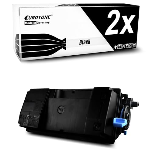 Toner TK3110 noir compatible Kyocera FS4100DN pack double Eurotone pour impression nette