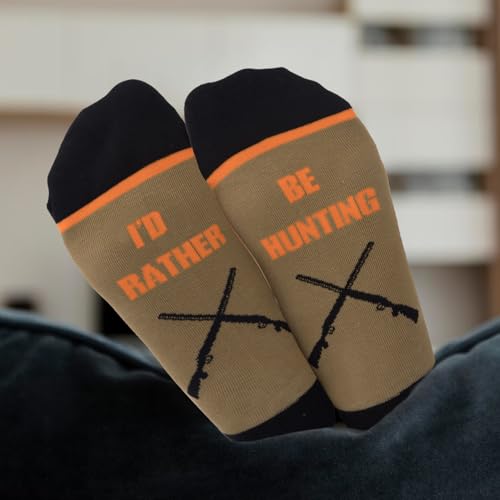 Hunting Gifts for Men, Insulated Tumbler 20 oz Coffee Travel Mug and Funny Socks, Hunter Christmas Gifts for Him Dad Husband Boyfriend Grandpa Son - Image 8