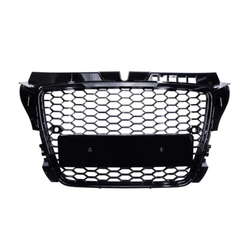Grille de pare-chocs avant Audi A3 8P S3 RS3 nid d'abeille calandre noire