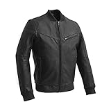Whet Blu. – AVIATOR-Men’s Fashion Leather Jacket| Leather Jacket for Men (Large)