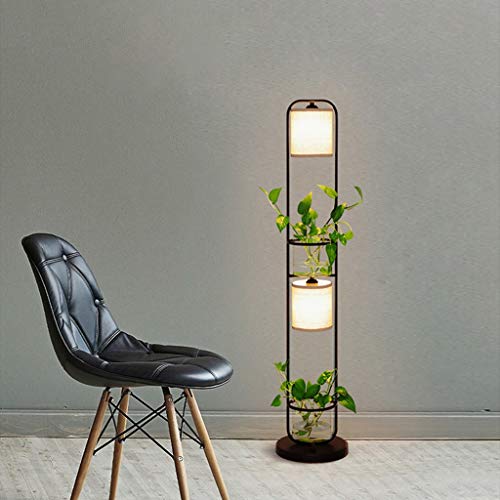 Lampe de plancher salon à lumière chaude et structure verticale pour coin de lecture - 4