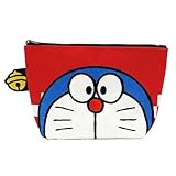 ナカジマコーポレーション ドラえもん ハッピ フェイスポーチ レッド 198372-24