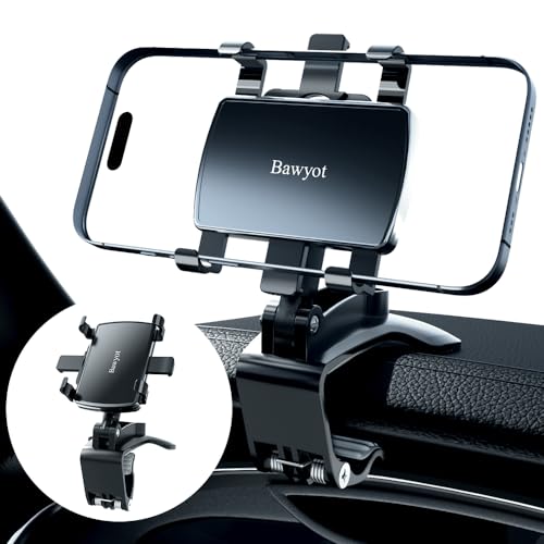 Bawyot Car Phone Holder Mount Dashboard Upgrade 360 Degree Rotation