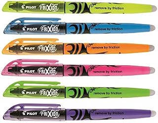 MARCA TEXTO PILOT BAL FRIXION LIGHT 6 CORES CLASSICAS