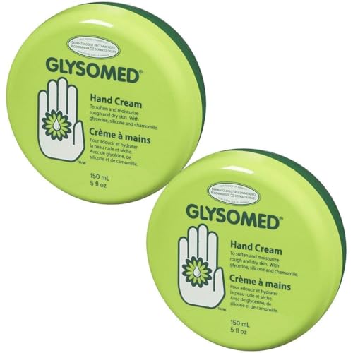 Glysomed Hand Cream Jars 2 Count Total 10 Fl. Oz (2 x 5 Fl. Oz)