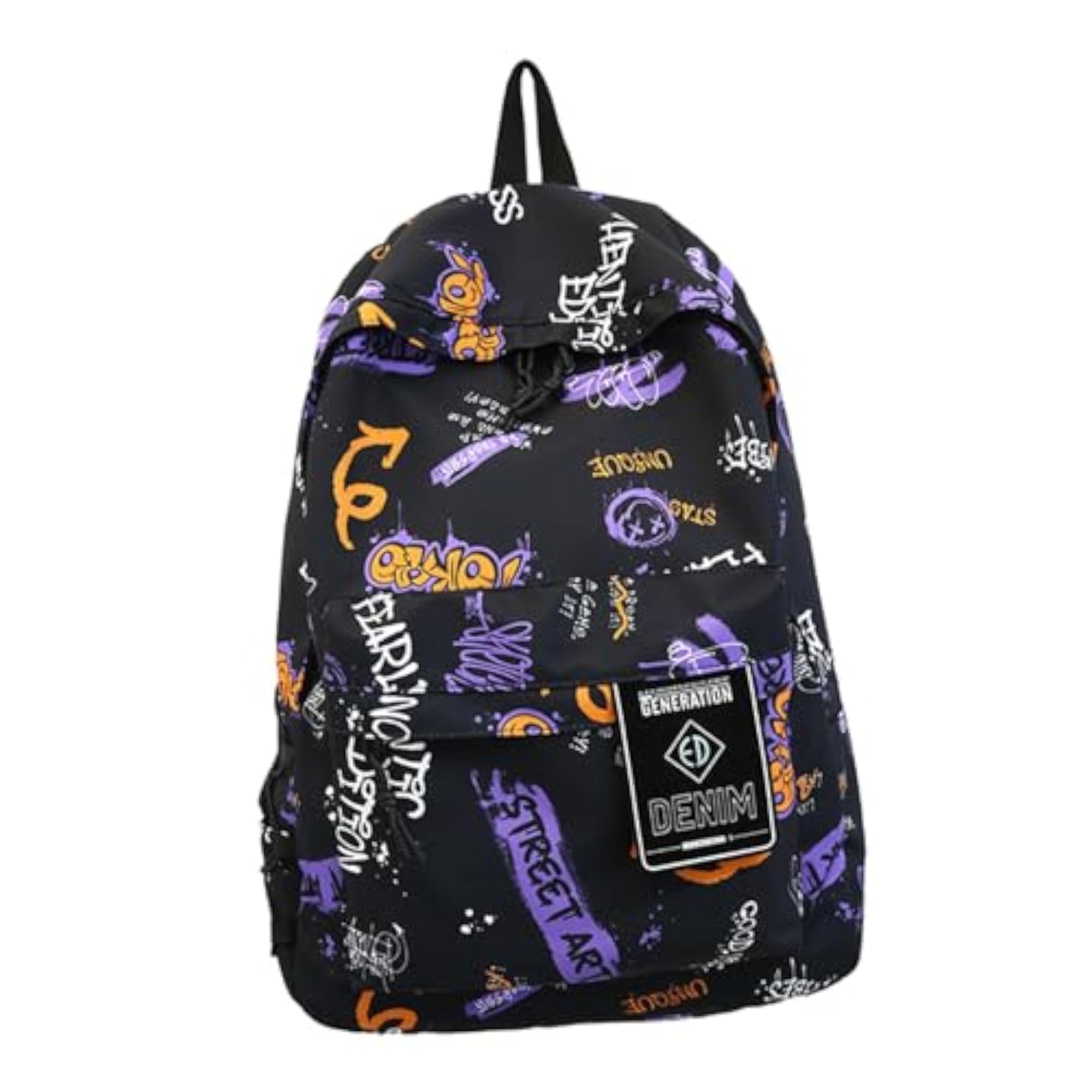Graffiti Backpack Laptop Daypack for Men, Stylish and Durable