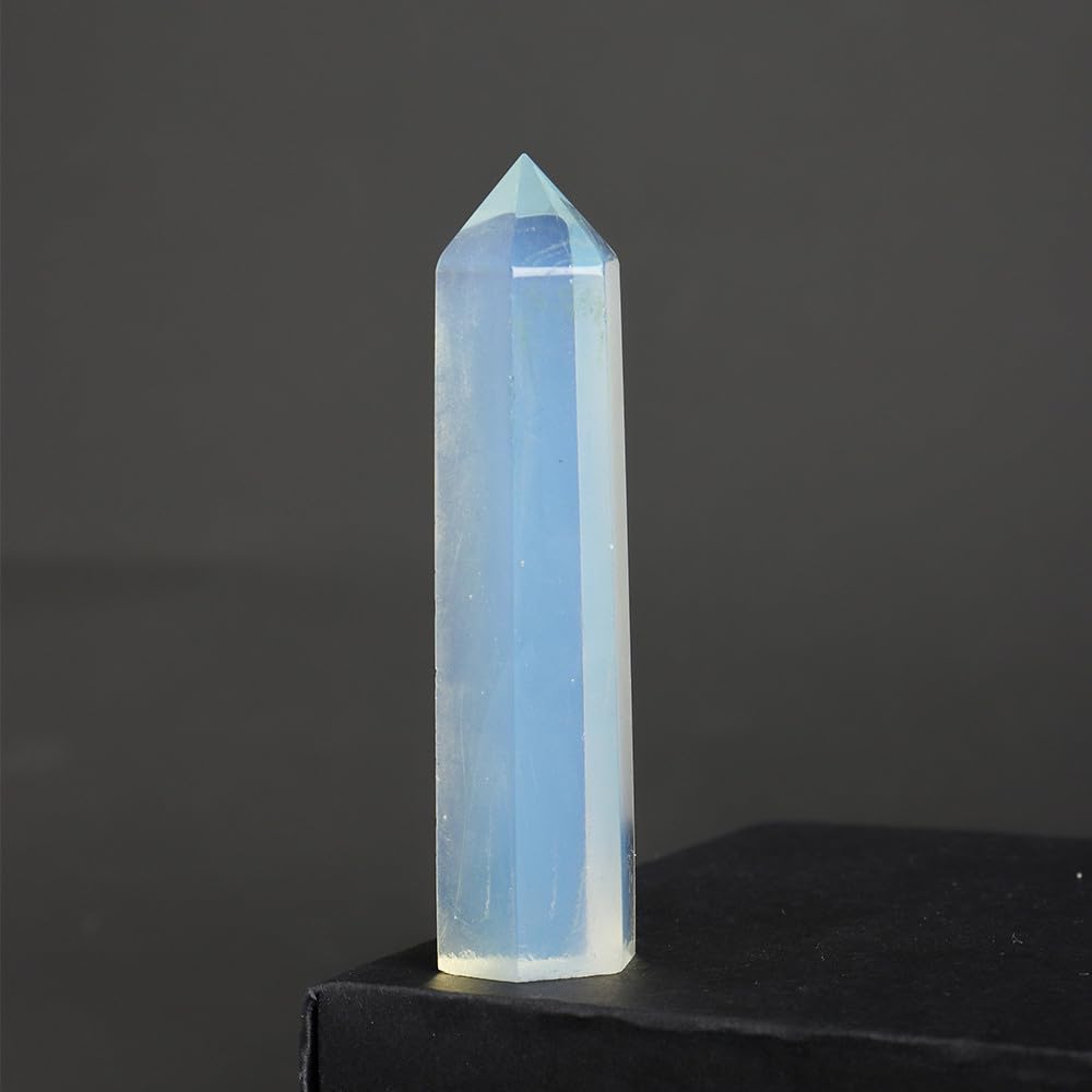 Cristal naturel quartz rose en baguette LVTFCO de 7-8 cm pour specimen mineral