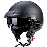 【ABS-Helmkörper】: Der Helm besteht aus ABS-Schalenmaterial, das verschleißfest, stoßfest und schlagfest ist und äußere Kräfte wirksam abfedern, den Kopf schützen und Verletzungen reduzieren kann.