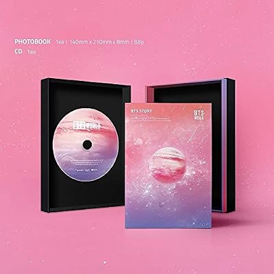 BTS WORLD OST Album - CD + Photobook + Photocard + Game Coupon + Lenticular + OFFICIAL POSTER + FREE GIFT