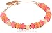 Alex and Ani Women's Horizon Coral Bangle Bracelet, Shiny Rose, Expandable