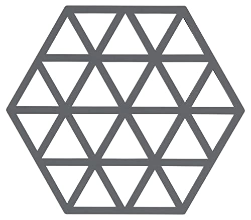 Zone Denmark 371031 Cool Grey Triangles Silicone Trivet