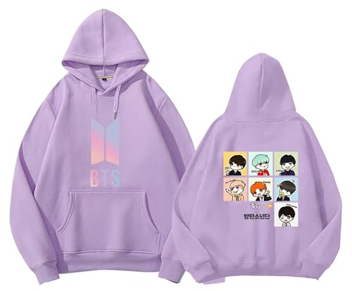 REIK Sudadera con capucha de BTS Hiphop Jin RM J-Hope You Never Walk Alone Suga Jimin...