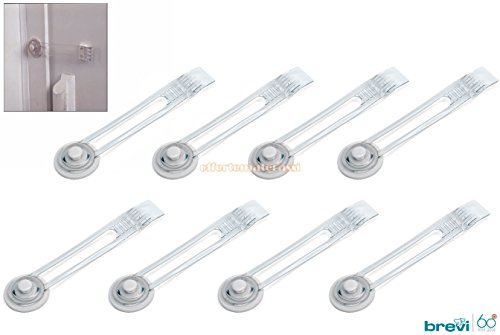 Prodotti utili per la Sicurezza del Bimbo/Bimba in casa (8 Blocchi Ante/CASSETTI)