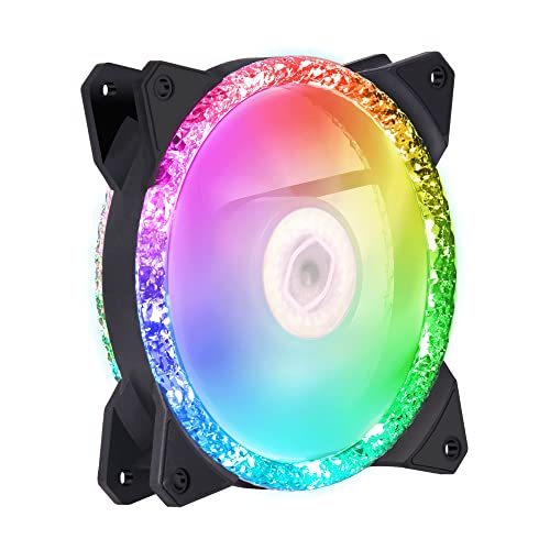 クーラーマスターMasterFan MF120 Prismatic ケースファン Cooler Master MasterFan MF120 Prismatic – 120-mm-Gehäuselüfter