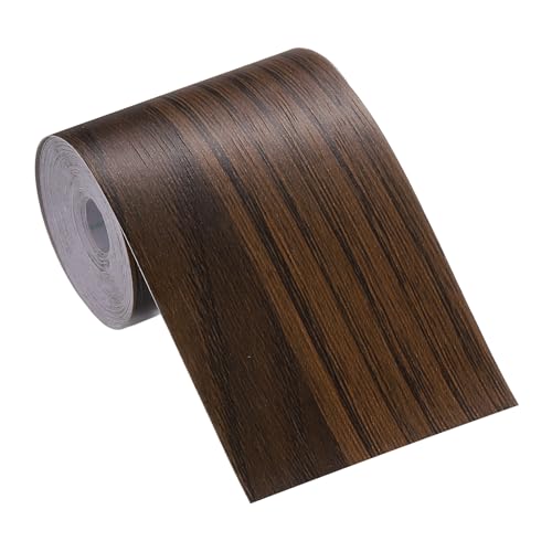 Ruban de réparation de grain de bois adhésif bicolore noir marron multi-usage