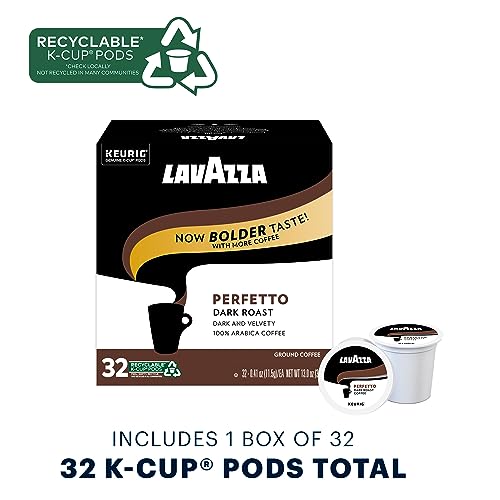 Lavazza Perfetto Single-Serve Coffee K-Cups For Keurig Brewer, 32 Count #TOP1