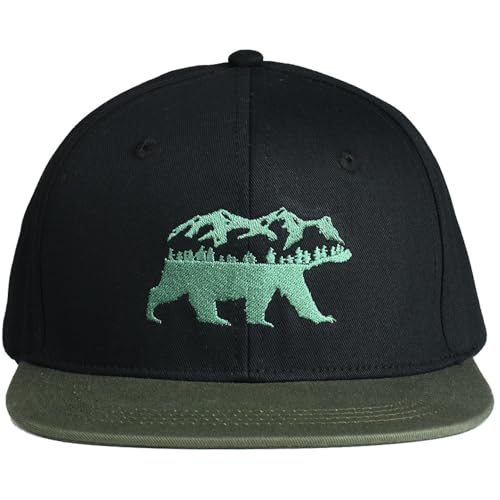 EDTREK Elite Youth Country Hat for Big Kids - Boys Snapback Hat with Flat Brim2