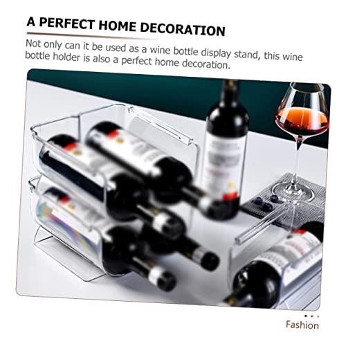Soporte acrílico para vino Garneck 8 piezas miniatura 3