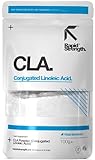 De origen natural: Rapid Strength CLA, es un ácido graso natural que se encuentra en alimentos como los lácteos y la carne, aquí se proporciona en forma concentrada para el uso diario.