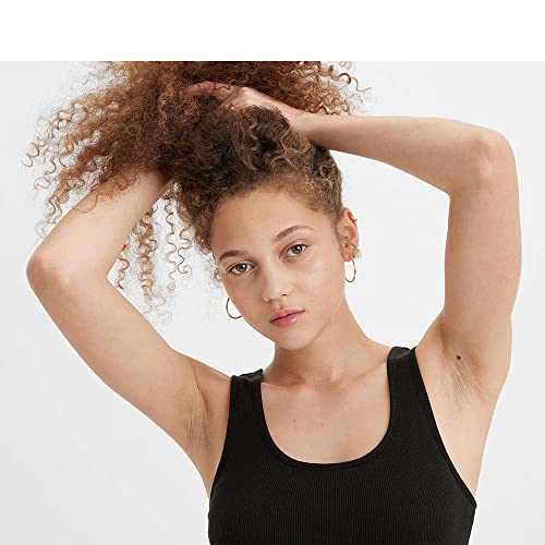 Levi's Para Mujer. A5906-0000 Camiseta Tirantes Canalé Essential Negro (M), Casual, AlgodóN, Sin Mangas / Tirantes - 3