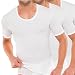 Produktbild Schiesser Herren Cotton Essentials Feinripp Shirt 1/2 Arm - 205145-3er Pack (6 (L), 3 X Weiß)