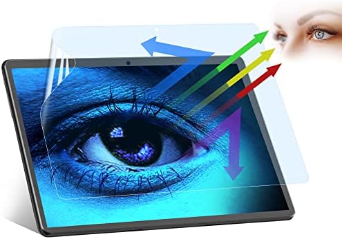 FILMEXT 2 Pack Fire HD Tablet 10.1 Inch(7th/9th Generation, 2017/2019 Release) and Fire HD 10 Kids Edition Screen Protector Anti-Glare Anti-Blue Light PET Film