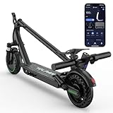 VOLPAM Electric Scooter with 8.5'/10' Solid Tire, 350W/500W Powerful Motor & 19/22 MPH Top Speed, 16-28 Miles Long Range, Folding E Scooter Choice