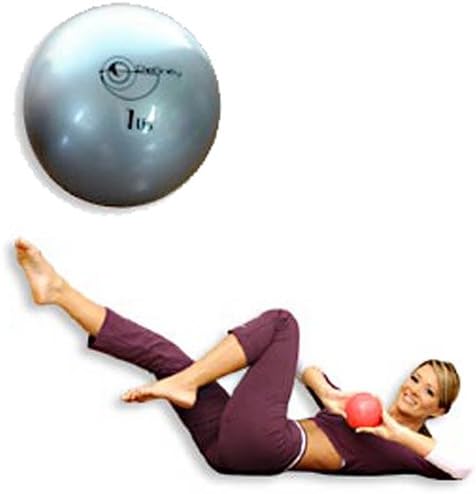 Barbell 2 LB Weighted Vinyl Ball (Silver)