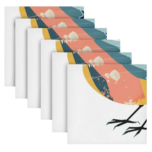 Servilletas de Tela Multicolor Pack x6 20x20 pulgadas miniatura 2