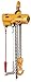 Harrington TCS1000C2-15 Series TCS Cheetah Cord Control Air Hook Mount Chain Hoist, 2 Falls, 1 Tons Capacity, 15