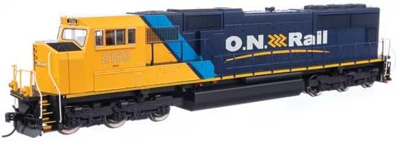 Walthers Mainline 910-21013 HO Scale EMD SD75I - ESU(R) Sound & DCC - Ontario Northland #2100 (Blue, Yellow, Black)
