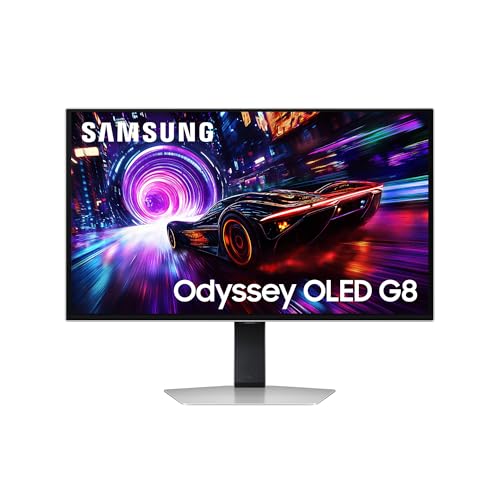 Samsung LS27FG816SUXEN, Monitor Gaming Odyssey OLED G8 G81SF de 27 4K (3840 x 2160, 16:9, 240Hz, 0.03ms(GTG), 4K, FreeSync Premium Pro, Glare Free, Burn-in Safeguard, VESA DisplayHDR TrueBlack 400