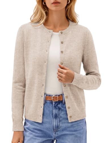 GRACE KARIN Merino Wool Cardigan